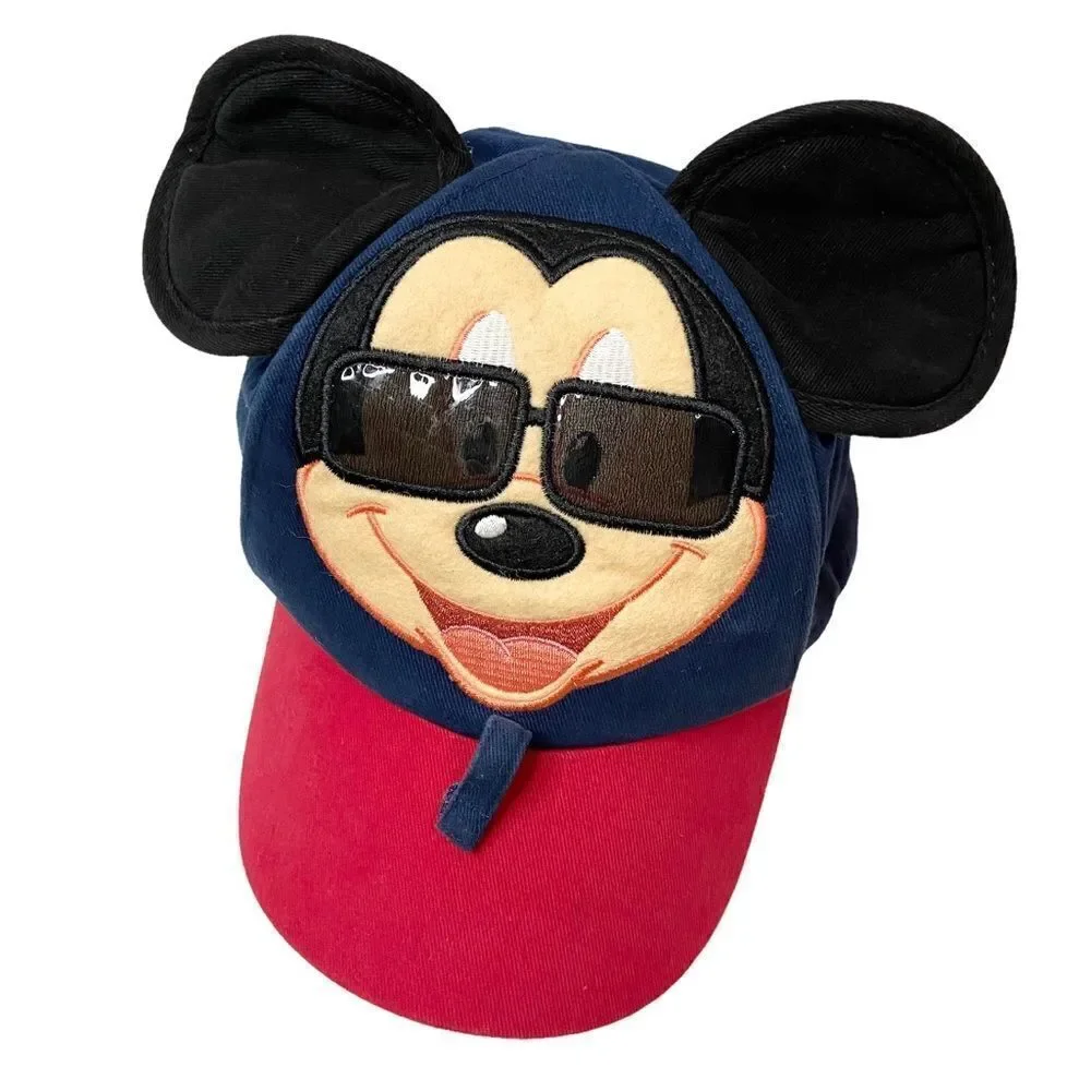 Disney Mickey Mouse Hat with Sunglasses Holder in Size Toddler